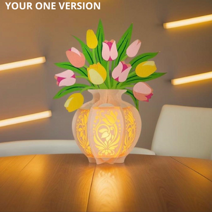 Flower Lantern Paper Craft - Florallantern