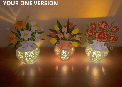 Flower Lantern Paper Craft - Florallantern